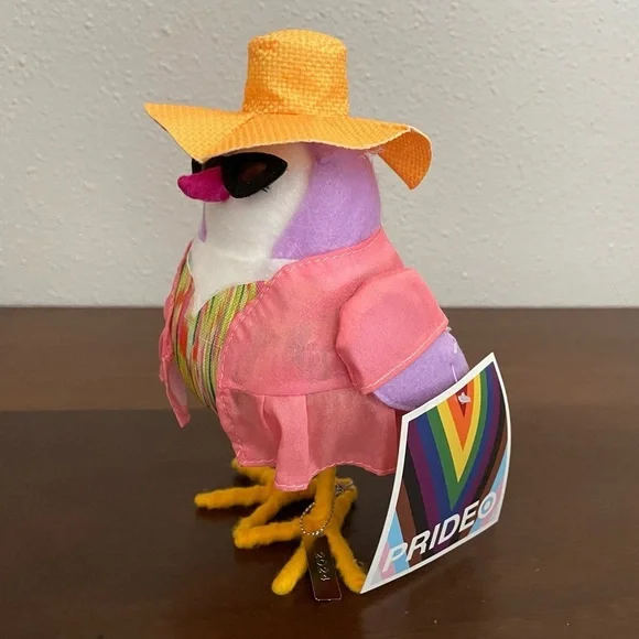 Target Pride Beach Poolside Fabric Bird Featherly Friend Summer PrideFest LGBTQ - Picture 5 of 6